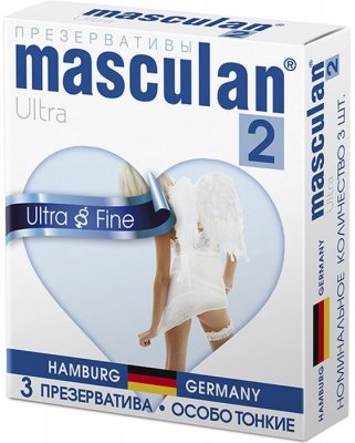 Купить masculan-2 (маскулан) презервативы ультра особо тонкие прозрачные с обильной смазкой 3шт в Дзержинске