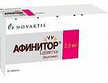 Купить афинитор, таблетки 2,5мг, 30 шт в Дзержинске