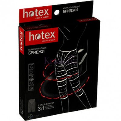 Купить хотекс (hotex) бриджи для похудения, черные в Дзержинске
