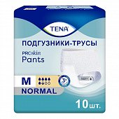 Купить tena proskin pants normal (тена) подгузники-трусы размер m, 10 шт в Дзержинске