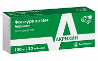 Купить фонтурацетам-акрихин, таблетки 100мг, 30 шт в Дзержинске