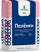 Купить амелия пеленки впитывающие 60х90см 10 шт в Дзержинске