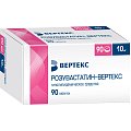 Купить розувастатин-вертекс, таблетки, покрытые пленочной оболочкой 10мг, 90 шт в Дзержинске