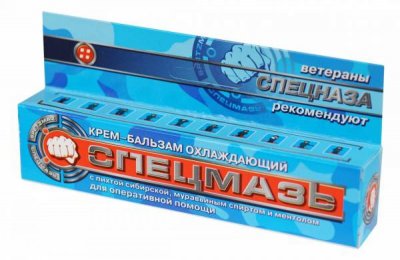 Купить спецмазь, крем-бальзам охлаждающий, 44мл в Дзержинске