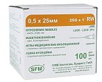 Купить игла инъекционная одноразовая 25g 0,5 х 25 100шт в Дзержинске