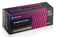 Купить аторвастатин-медисорб, таблетки, покрытые пленочной оболочкой 40мг, 30 шт в Дзержинске