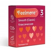 Купить feelmore (филлморе) презервативы гладкие классические, 3шт  в Дзержинске