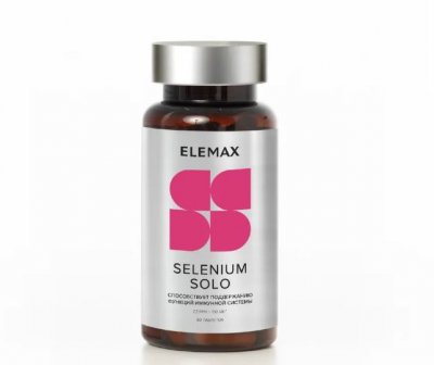 Купить elemax selenium solo (элемакс селен соло) таблетки, 60 шт бад в Дзержинске