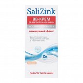 Купить salizink (салицинк), вв-крем с тонирующим эффектом для проблемной кожи всех типов, 50 мл тон 02 бежевый в Дзержинске