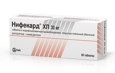 Купить нифекард xl, таблетки с модифицированным высвобождением, покрытые оболочкой 30мг, 60 шт в Дзержинске