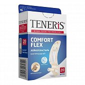 Купить пластырь teneris comfort (тенерис) бактерицидный полимерная основа, 20 шт в Дзержинске