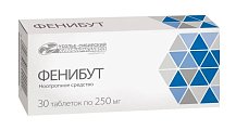 Купить фенибут, таблетки 250мг, 30 шт в Дзержинске