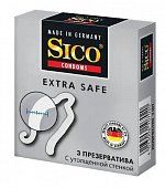 Купить sico (сико) презервативы extra safe с утолщенной стенкой, 3шт в Дзержинске
