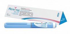 Купить мелитид, раствор для подкожного введе 6мг/мл, шприц-ручка 3 мл в Дзержинске