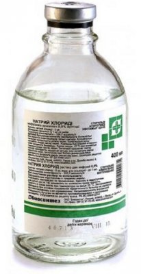 Купить натрия хлорид, раствор для инфузий 0,9%, флакон 400мл, 12 шт в Дзержинске