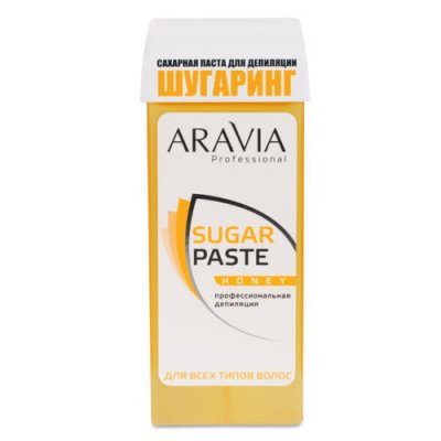 Купить aravia (аравиа) паста сахарная для депиляции очень мягкой консистенции медовая картридж 150г в Дзержинске