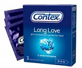 Купить contex (контекс) презервативы long love продлевающие 3шт в Дзержинске