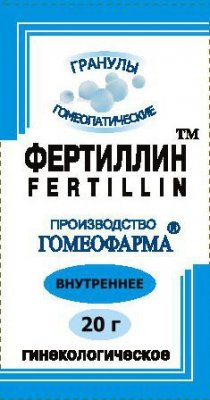 Купить фертиллин, гранулы гомеопатические, 20г в Дзержинске