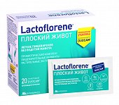 Купить lactoflorene (лактофлорене) плоский живот порошок, пакетики 2-х камерные 4г (2г+2г) 20 шт бад в Дзержинске
