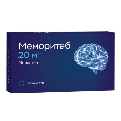 Купить меморитаб, таблетки диспергируемые 20мг, 30 шт в Дзержинске