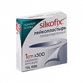 Купить silkofix (силкофикс) пластырь на тканной основе 1смх500см белый в Дзержинске