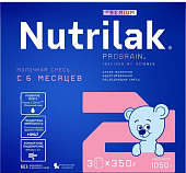 Купить нутрилак премиум 2 (nutrilak premium 2) молочная смесь адаптированная с 6 месяцев, 1050г в Дзержинске