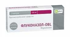 Купить флуконазол-obl, капсулы 150мг, 2 шт в Дзержинске