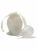 Купить онликап (onlycup) менструальная чаша серия лен размер l, белая в Дзержинске