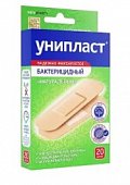 Купить унипласт пластырь бактерицидный натуральный 1,9х7,2см, 20 шт в Дзержинске