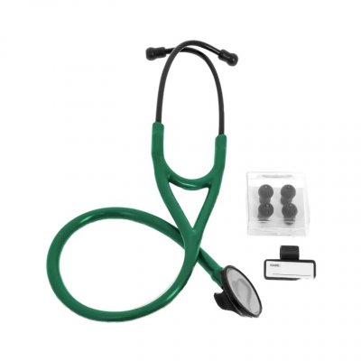 Купить стетоскоп amrus (амрус) 04-ам404 deluxe медицинский терапевтический, зелёный в Дзержинске