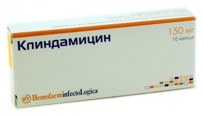 Купить клиндамицин, капс. 150мг №16 (хемофарм ооо, югославия) в Дзержинске
