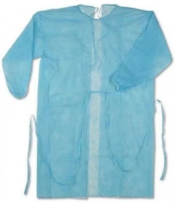 Купить халат медицинский одноразовый нестерильный комфэкс универсальный на резинках меди-п, размер xxl в Дзержинске