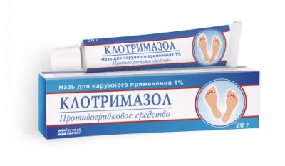 Купить клотримазол, мазь для наружного применения 1%, 20г в Дзержинске