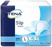 Купить tena slip оriginal (тена) подгузники для взрослых, размер l (обхват талии/бедра от 110см до 150см), 30 шт в Дзержинске