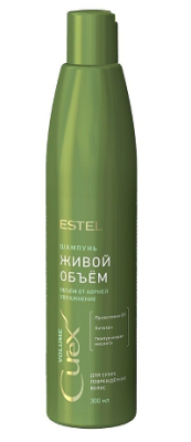 Купить estel (эстель) шампунь для объема сухих и поврежденных волос curex volume, 300мл в Дзержинске