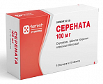 Купить серената, таблетки покрытые пленочной оболочкой 100 мг, 50 шт в Дзержинске
