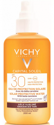 Купить vichy capital soleil (виши) спрей двухфазный для тела активатор загара 200мл spf30 в Дзержинске