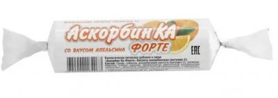 Купить аскорбинка форте, таблетки жевательные со вкусом апельсина, 10 шт бад в Дзержинске