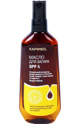 Купить karmel (кармель) масло для загара защита и увлажнение spf6, 150мл в Дзержинске