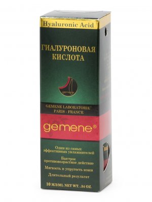 Купить джемини (gemene) гиалуроновая кислота, гель косметический, 10мл в Дзержинске