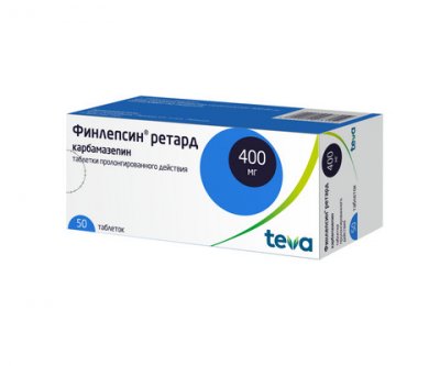 Купить финлепсин ретард, таблетки пролонгированного действия 400мг, 50 шт в Дзержинске