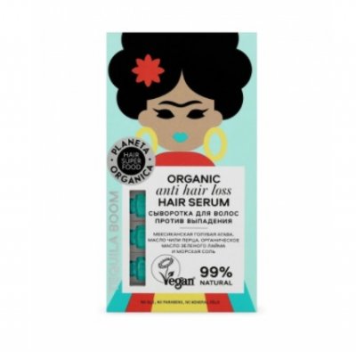 Купить planeta organica (планета органика) super food сыворотка для волос против выпадения 5мл, 7 шт в Дзержинске