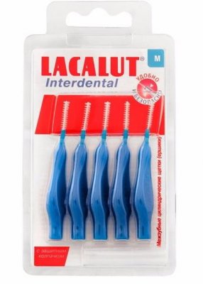 Купить lacalut (лакалют) ершик для зубные, интердентал размер m d 3мм 5 шт в Дзержинске