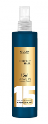 Купить ollin prof perfect hair (оллин) крем-флюид для волос несмываемый 15в1, 250мл в Дзержинске