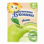 Купить сок бабушкино лукошко яблоко осветленный с 4 месяцев, 200мл в Дзержинске