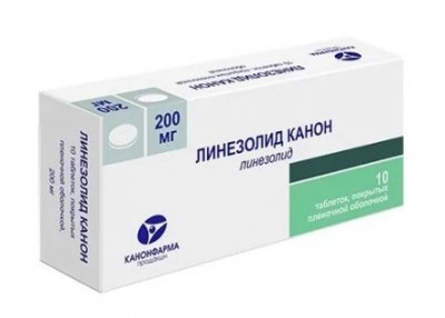 Купить линезолид-канон, таблетки, покрытые пленочной оболочкой 200мг, 10 шт в Дзержинске