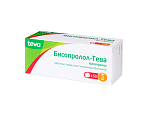 Купить бисопролол-тева, таблетки, покрытые пленочной оболочкой 5мг, 50 шт в Дзержинске