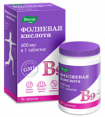 Купить фолиевая кислота с витамином в12, в6, таблетки 90шт бад в Дзержинске