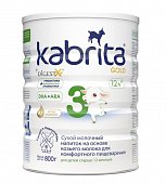 Купить kabrita gold 3 (кабрита) смесь на козьем молоке для детей старше 12 месяцев, 800г в Дзержинске
