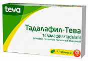 Купить тадалафил-тева, таблетки, покрытые пленочной оболочкой 20мг 4шт в Дзержинске